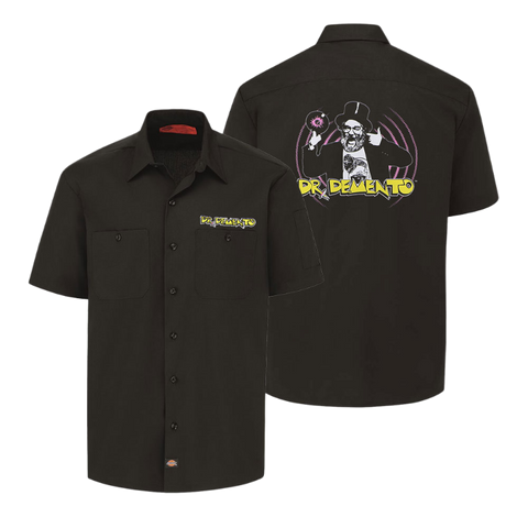 Dr. Demento Embroidered Work Shirt