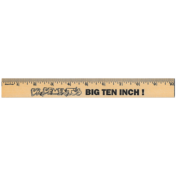 Dr. Demento “BIG 10-inch” ruler
