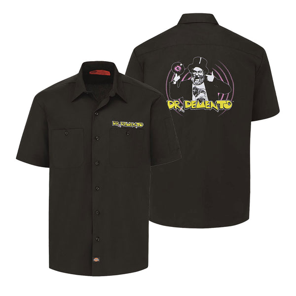 Dr. Demento Embroidered Work Shirt